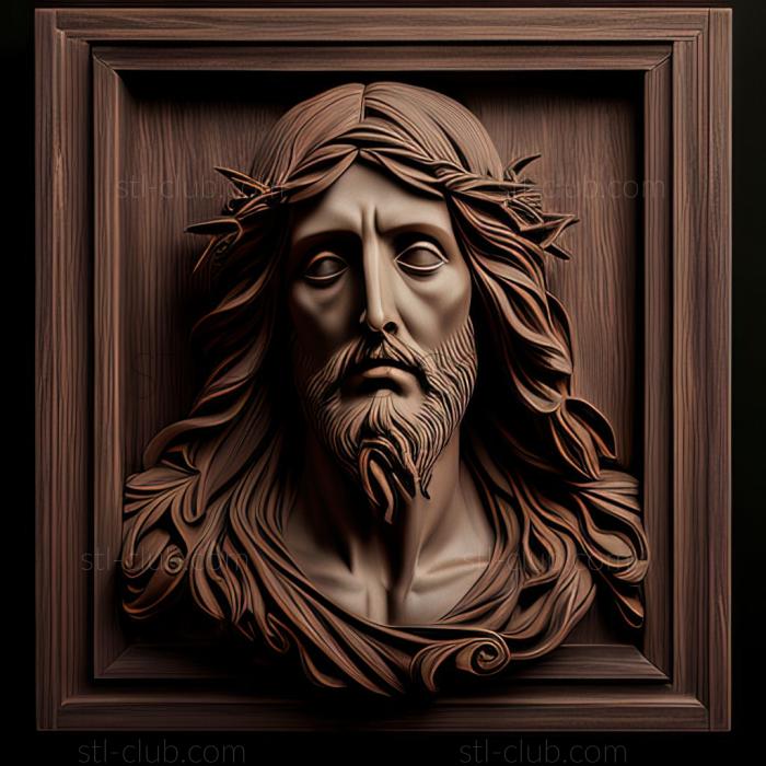 3D model st jesus (STL)